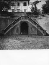 Palazzo Terzi - old photo - Main court