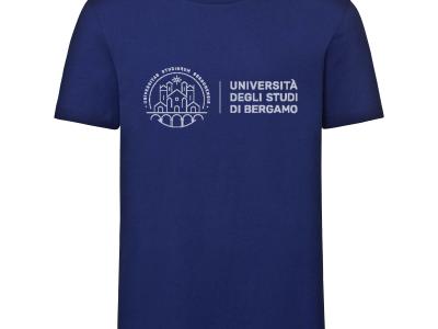 T-shirt 100% organic cotton, blue and gray € 14,00