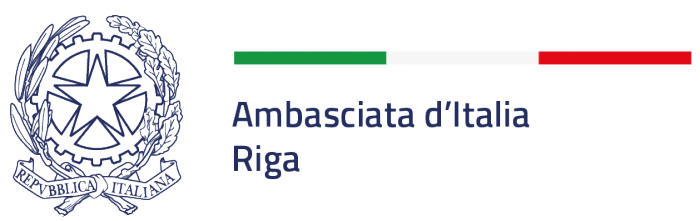 Logo Ambasciata italiana in Lettonia