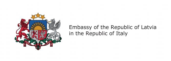 Logo Ambasciata lettone in Italia