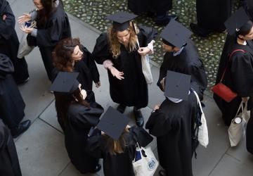 Group of students at Graduation Day - UniBg